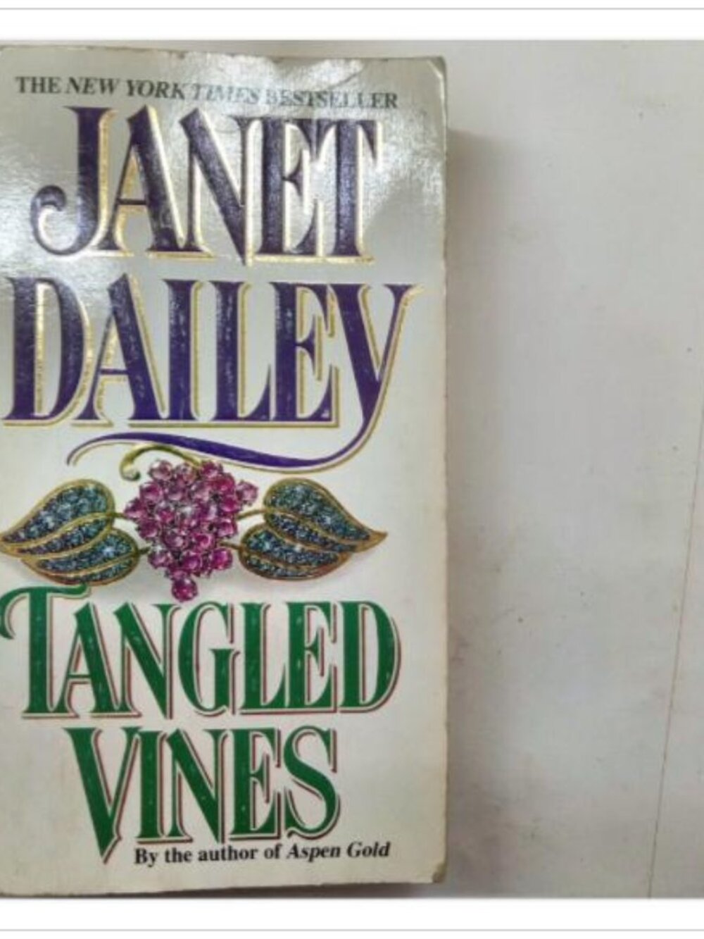 Tangled Vines A Novel Romance Fiction Little Brown & Company 1993 PB